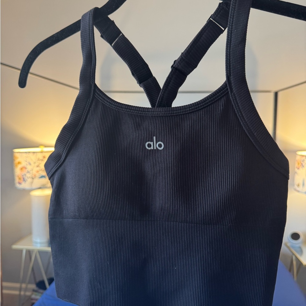ALO Yoga Black Sports Bra